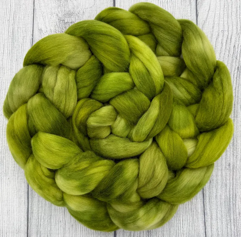 Chud hand dyed fiber