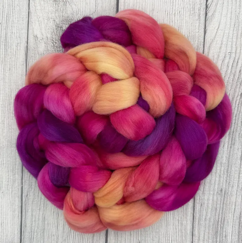 Colorful AJem combed top